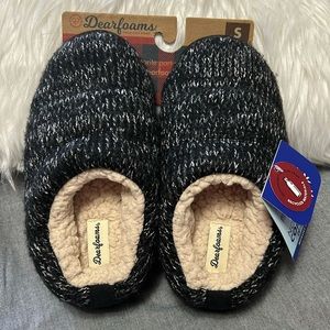 Dearfoams Memory Foam Slippers Small (5-6)